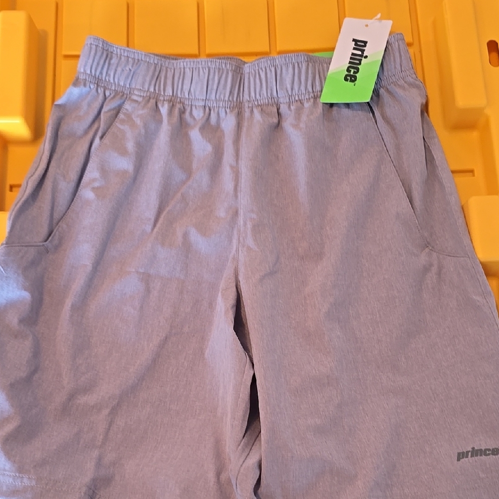 Prince Kids Light Gray Shorts
